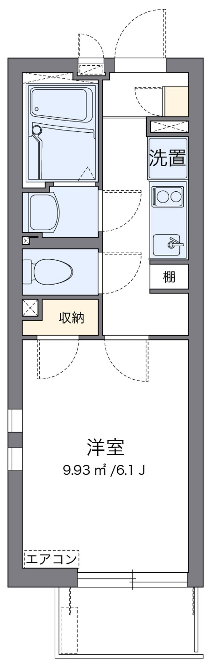 クレイノグレイス 間取図