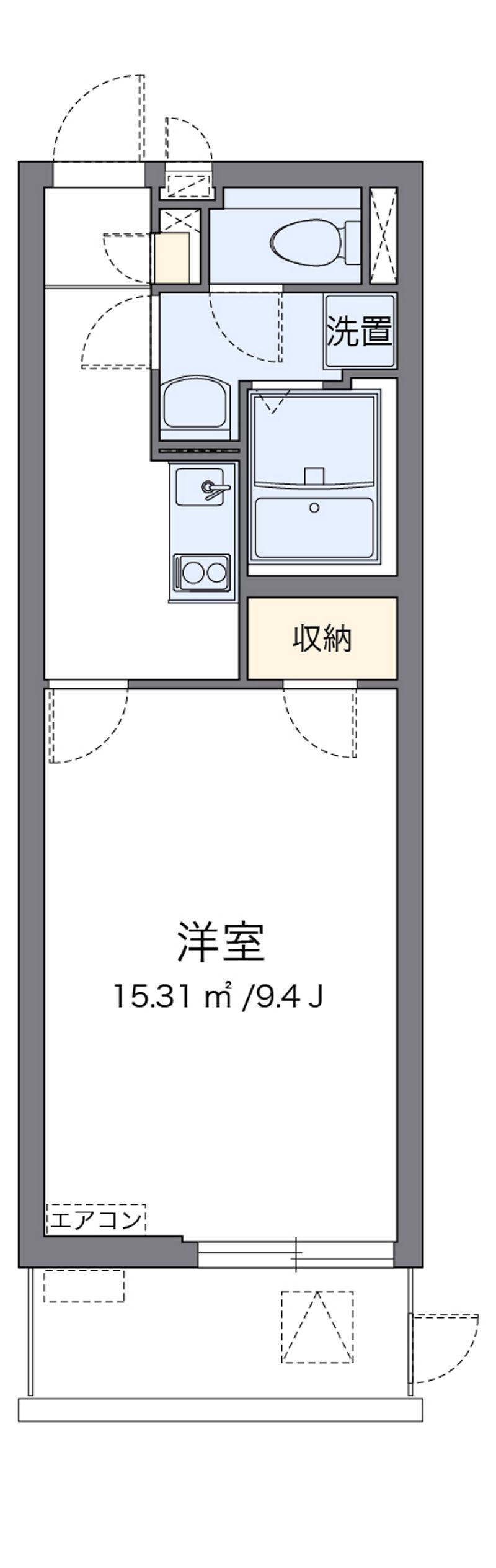 クレイノアイフィールド八千代 間取り