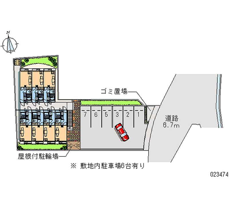 23474月租停車場