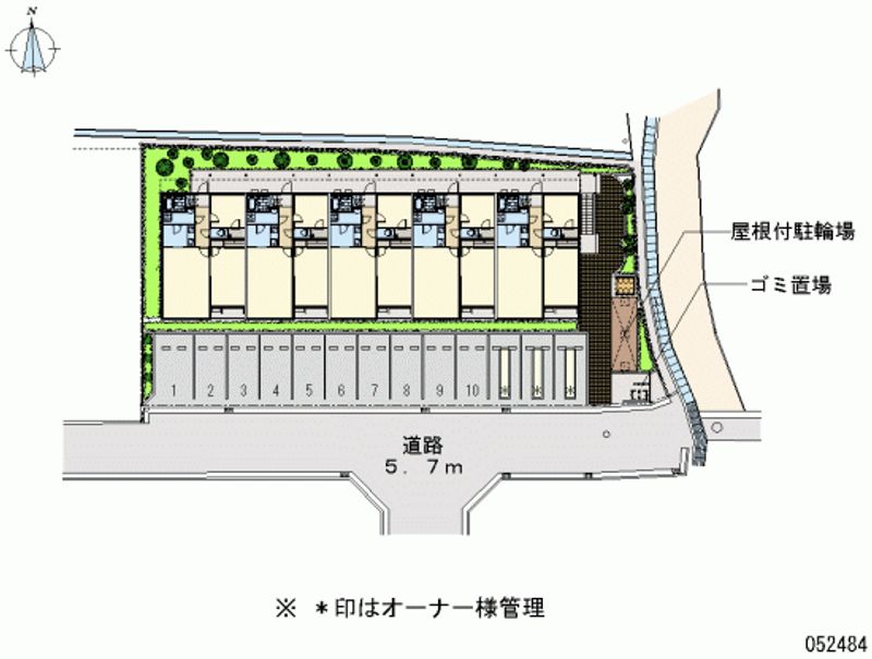 レオネクストソシア野遠 月極駐車場