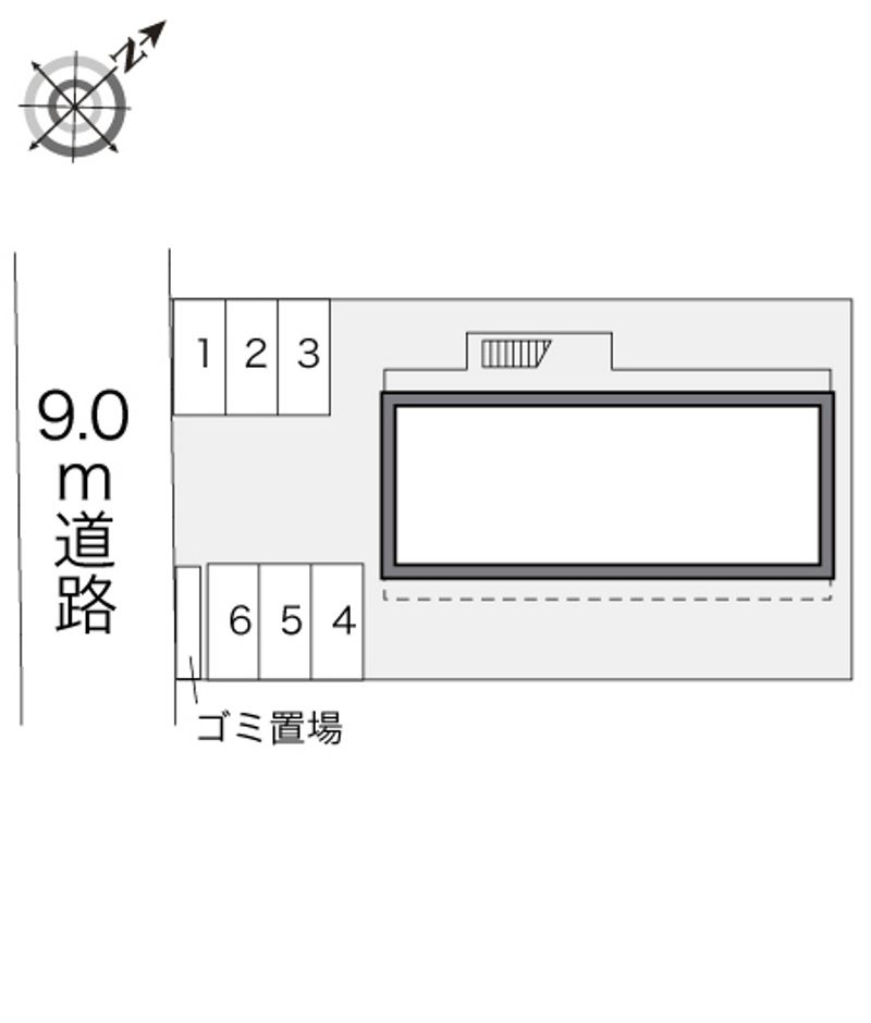 レオパレス城 配置図