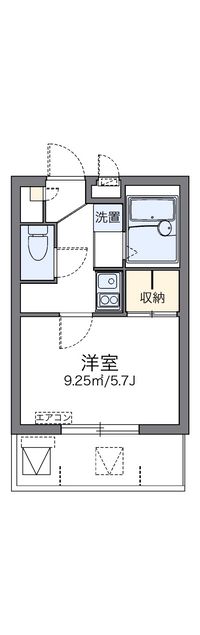レオパレスＢＡＹＳＩＤＥ　那覇 間取り図
