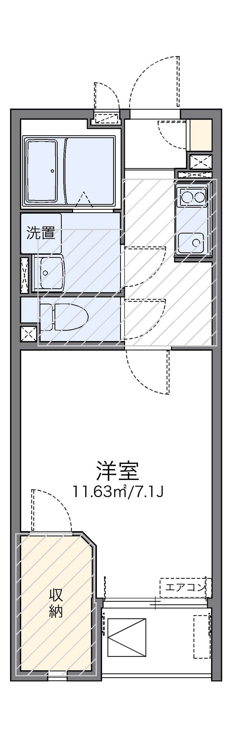 レオネクストセレーノ 間取図