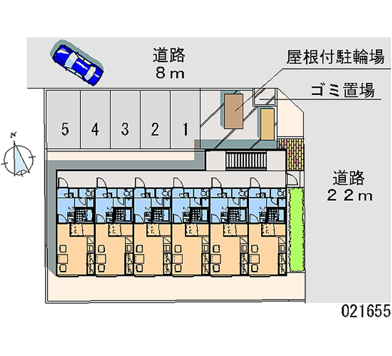 レオパレスＳＯＬＥＩＬ・Ｂ 月極駐車場