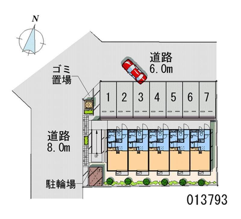 13793月租停車場