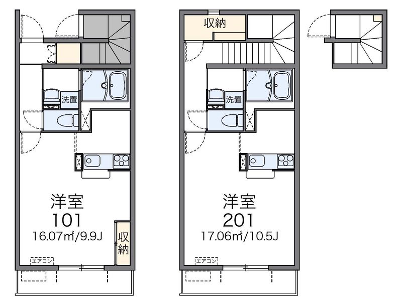 レオネクストフォンティーヌⅢ 間取り