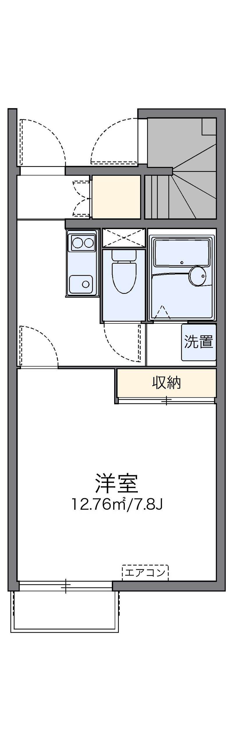 レオネクストメゾン　グリシーヌ 間取図