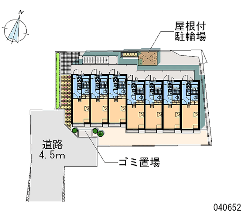 レオパレス上小島ＳＲＫ 区画図
