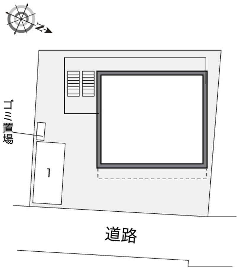 レオパレス中原 配置図