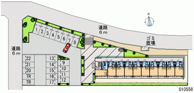 10558 Monthly parking lot