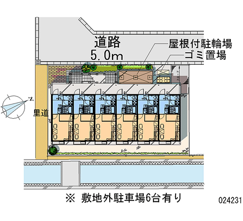 24231 bãi đậu xe hàng tháng