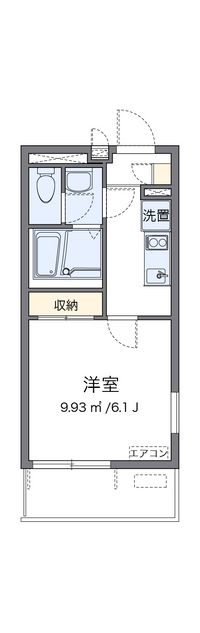 クレイノエクセルケンＳｅｖｅｎ 間取り図