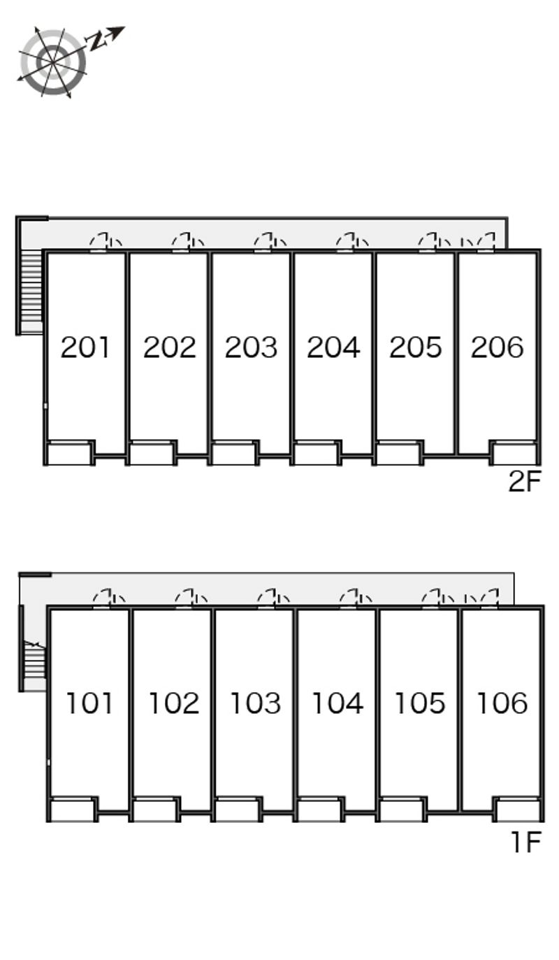 レオネクストリアーレ 間取り配置図