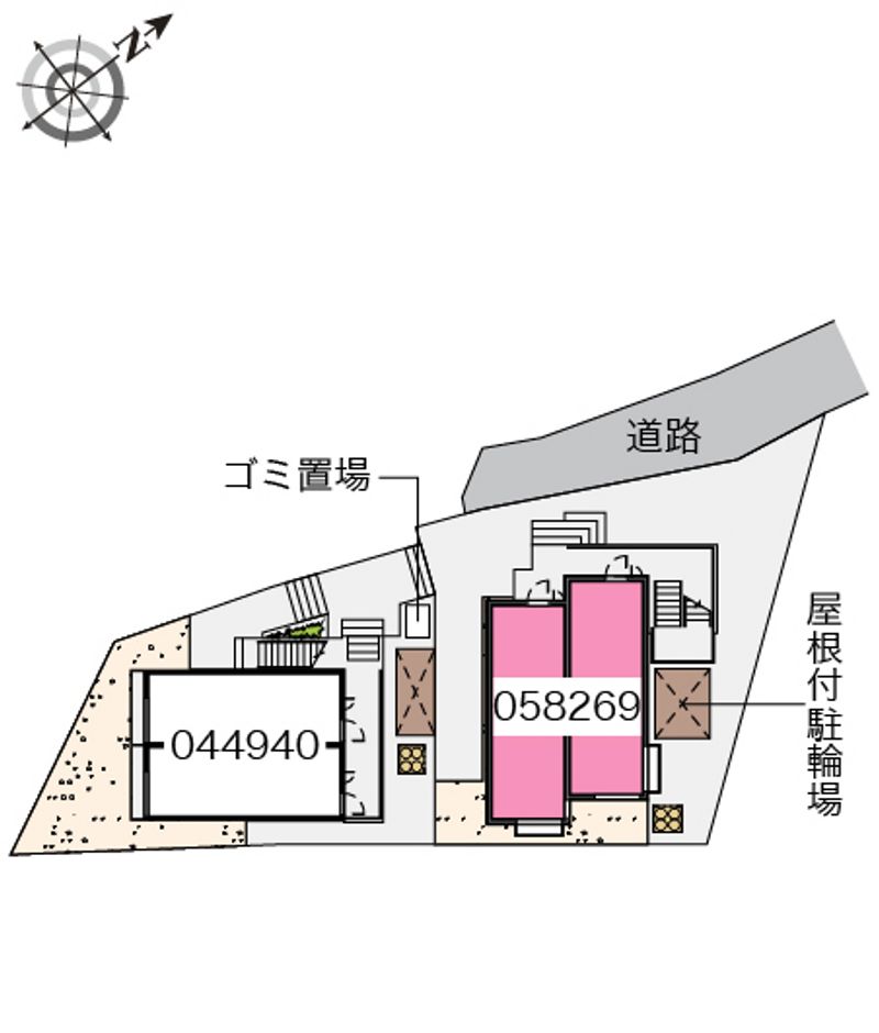 クレイノエレガンテⅢ 配置図