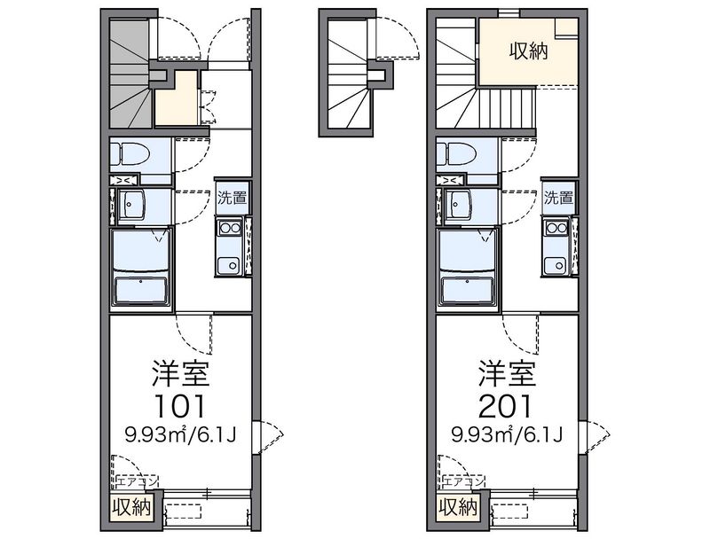 レオネクストけやき 間取図