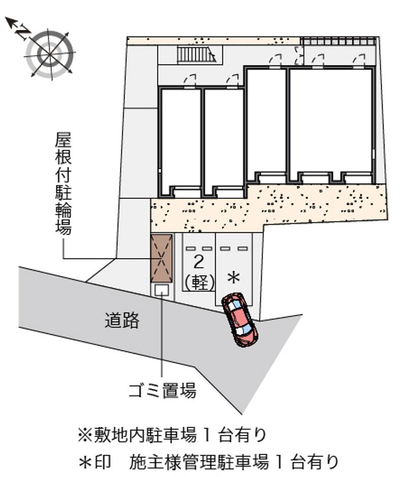 レオネクスト東海Ⅰ 配置図