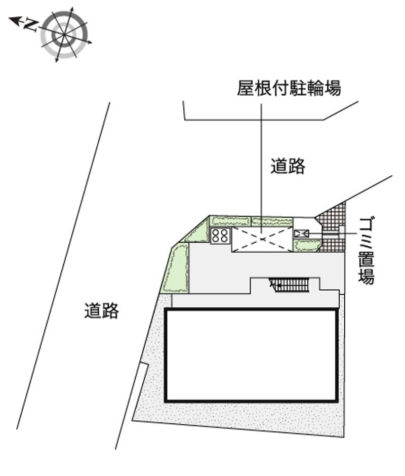 レオパレスハマメリス 配置図