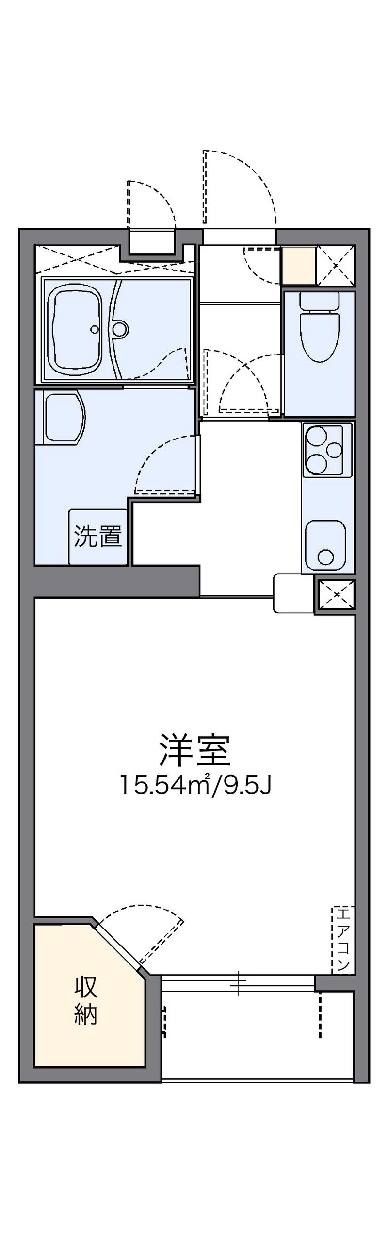 レオネクストマチムラⅡ 間取図