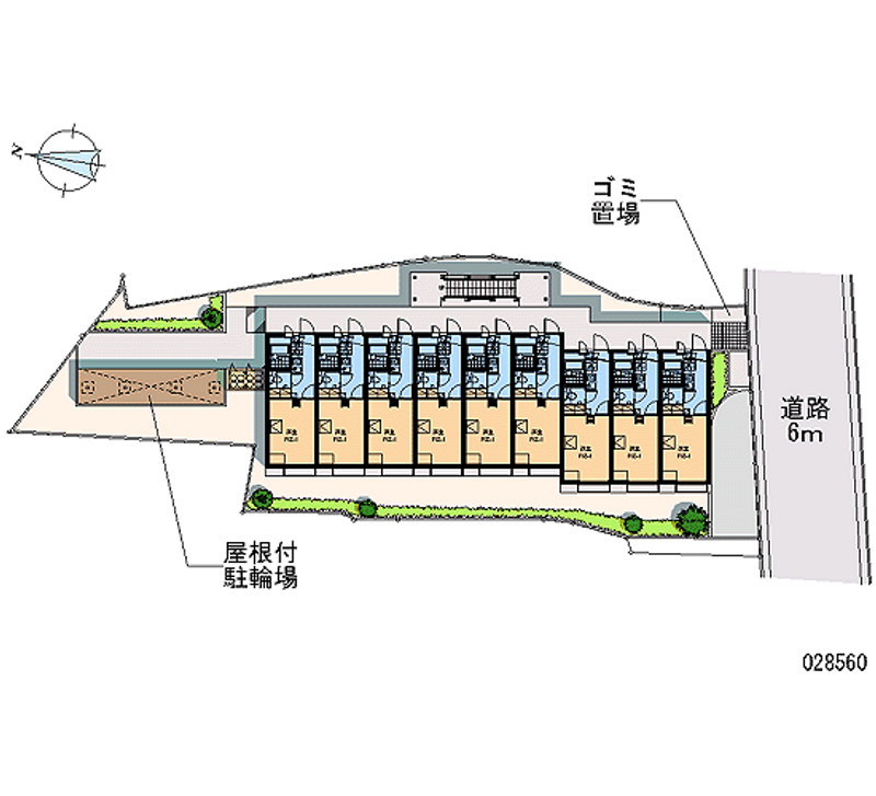 レオパレスアネッソ井口 共用部分