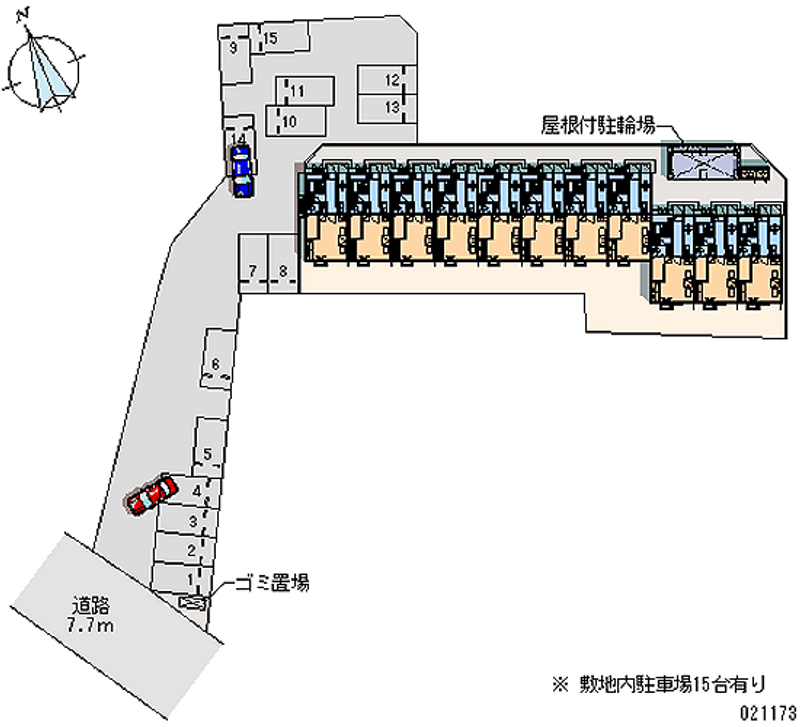 21173月租停车场