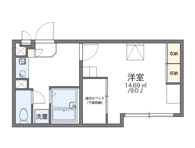 leopalace W K Heights Floor plan