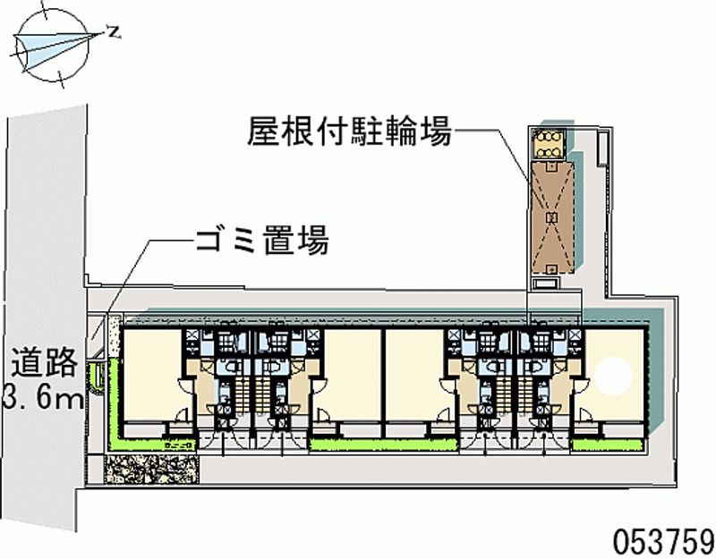 レオネクストハピネス東名 区画図