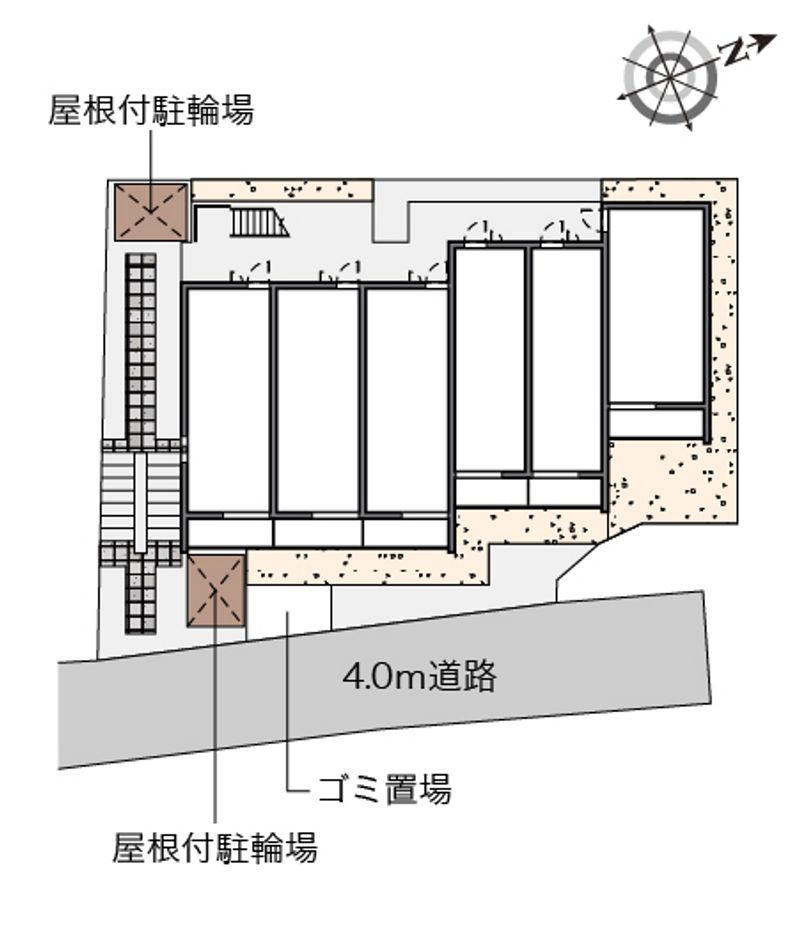 クレイノニューメイプル 配置図