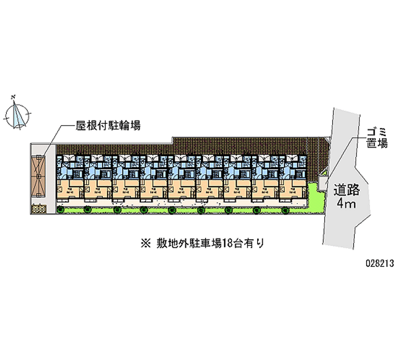 28213月租停車場