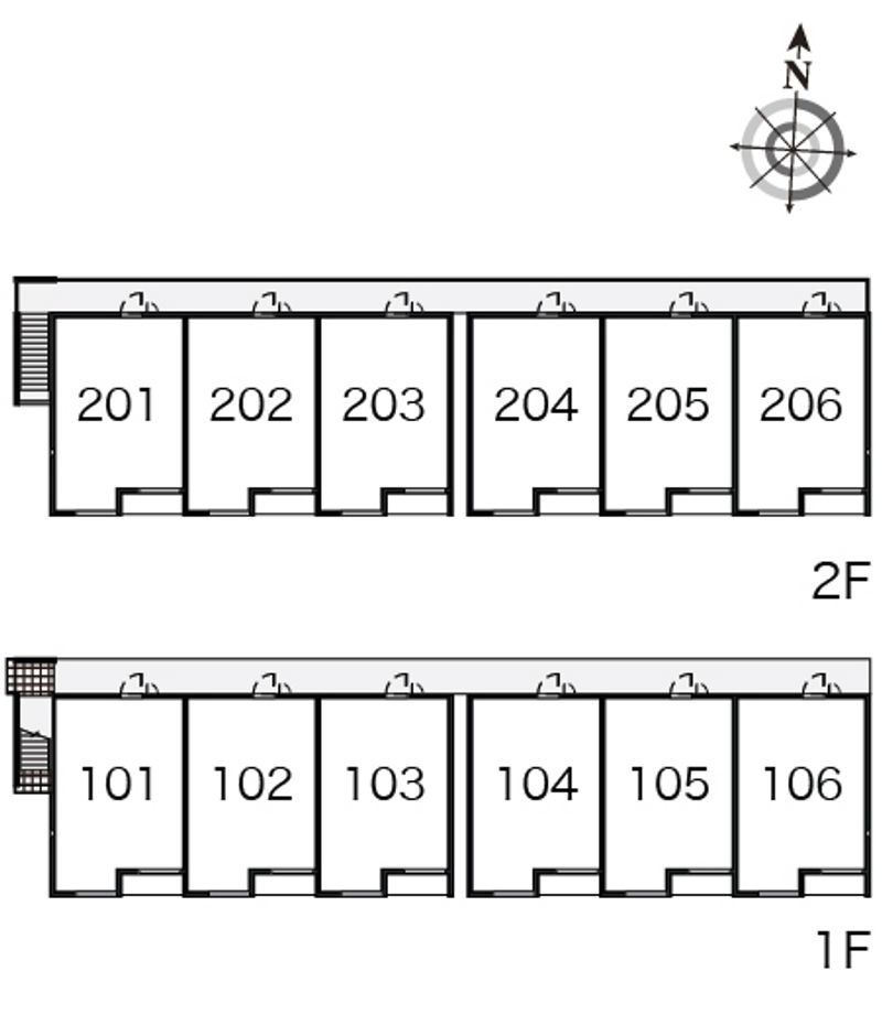 レオネクストみやびⅢ 間取配置図