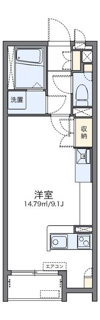 レオネクストカメリアレインⅢ 間取り図