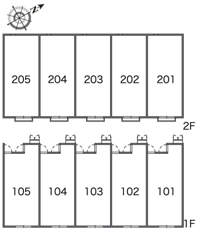 レオネクスト煌 間取配置図
