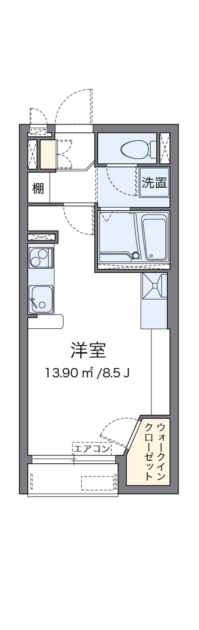 レオネクスト小島 間取図