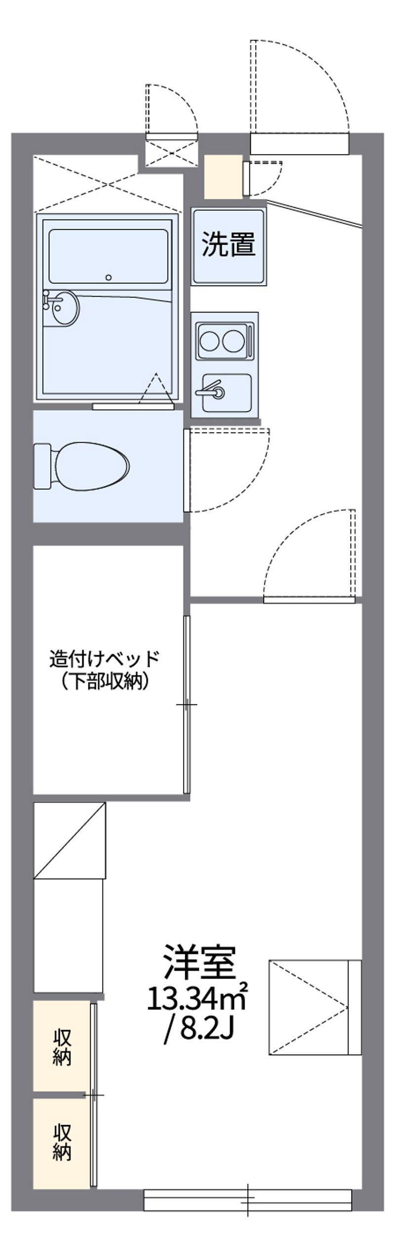 レオパレスｔｅｐｐｏ 間取図