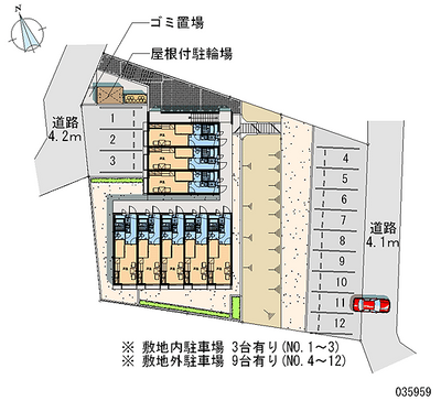 35959 Monthly parking lot