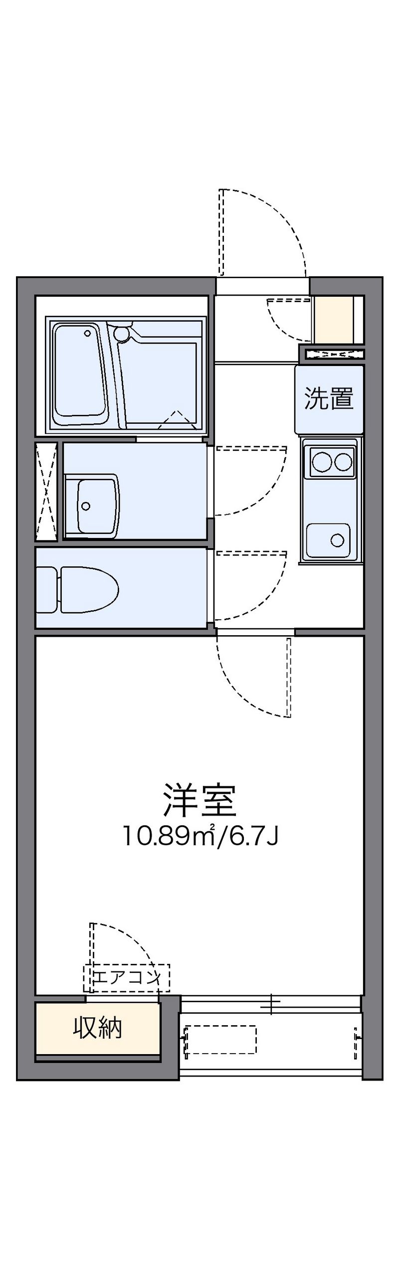 レオネクストシオン平戸 間取図