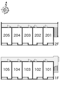 クレイノＰｅｐ　ＧＥＮＫＩＤＯ 間取り配置図