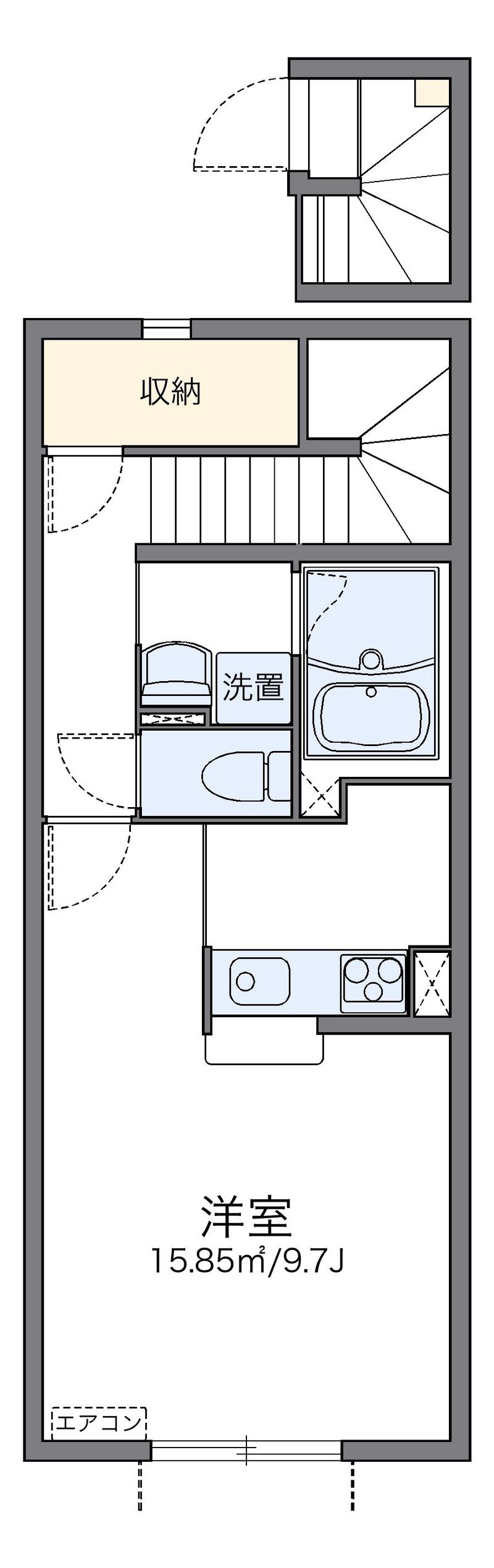 レオネクストユイート 間取図