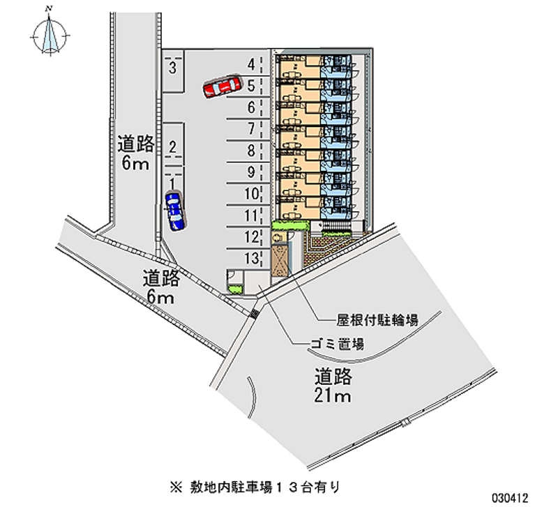 30412 Monthly parking lot