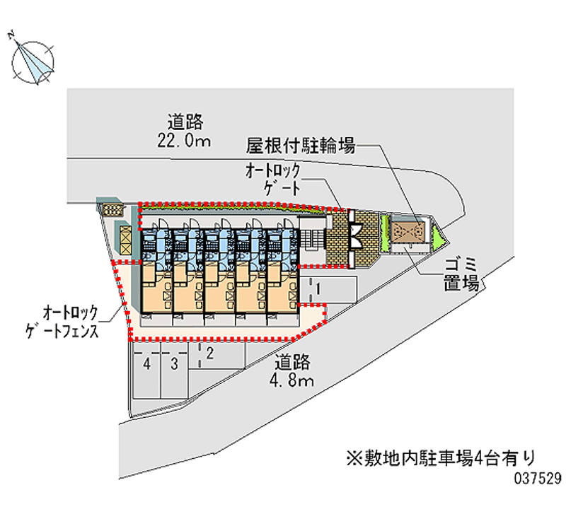 37529 Monthly parking lot