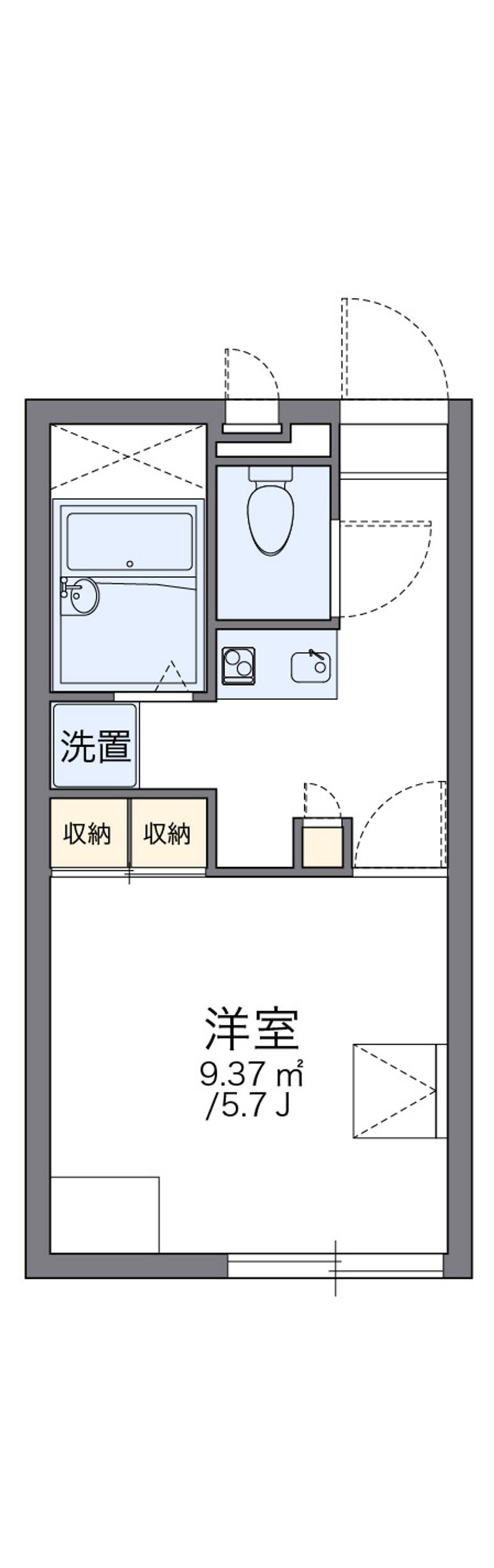 レオパレスＳｕｉｍｅｉ 間取図