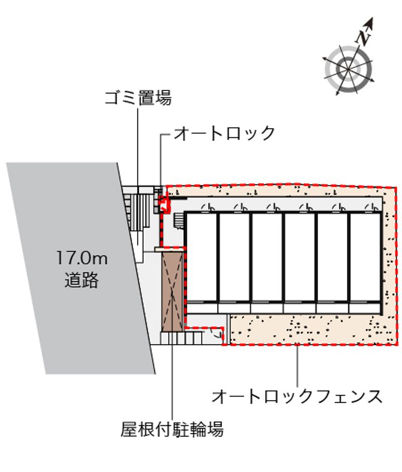 ミランダセレブⅡ 配置図