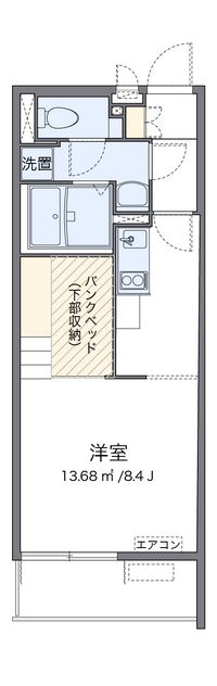 ミランダＣＯＵＲＴ　恋ヶ窪 間取り図