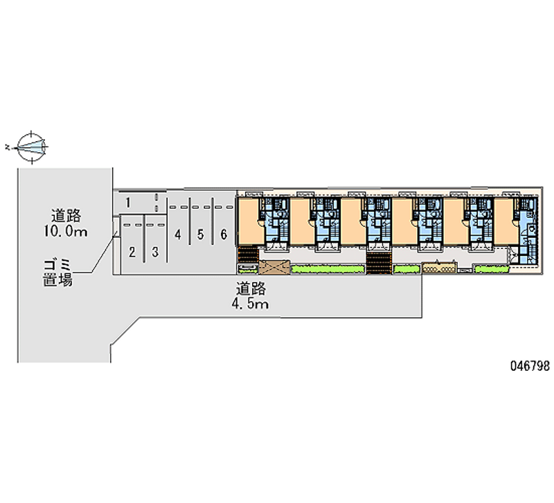 46798 Monthly parking lot