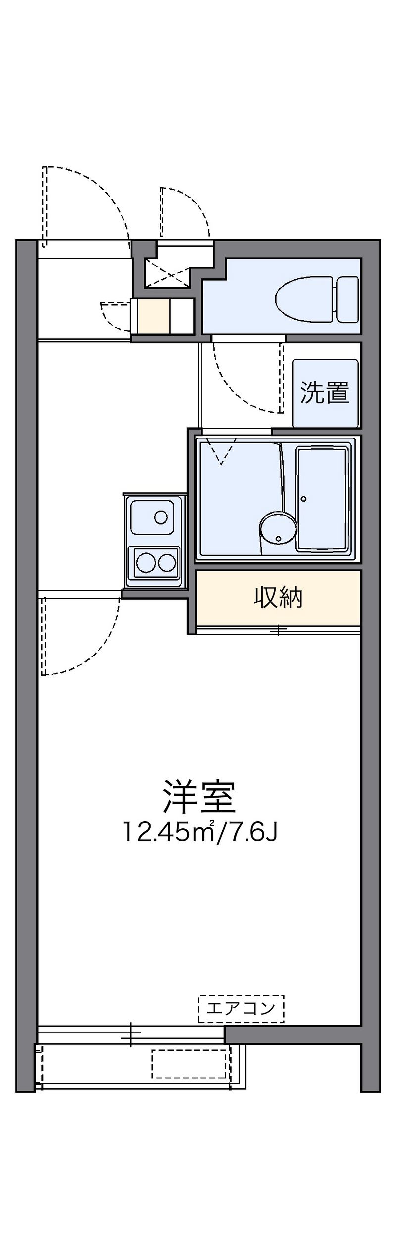 レオパレス琉 間取り