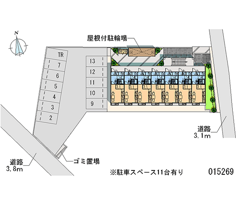 15269月租停车场