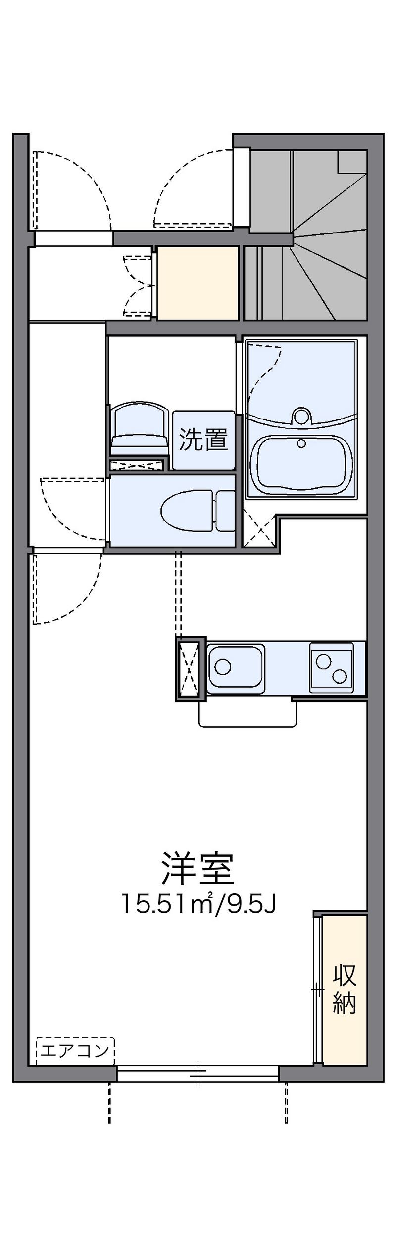 レオネクストヴァルハラ 間取図
