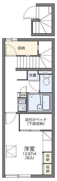 レオパレス東海 間取り図