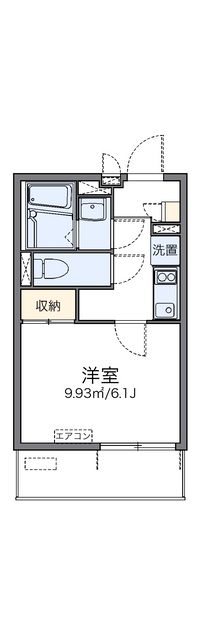 レオネクスト中青木 間取り図