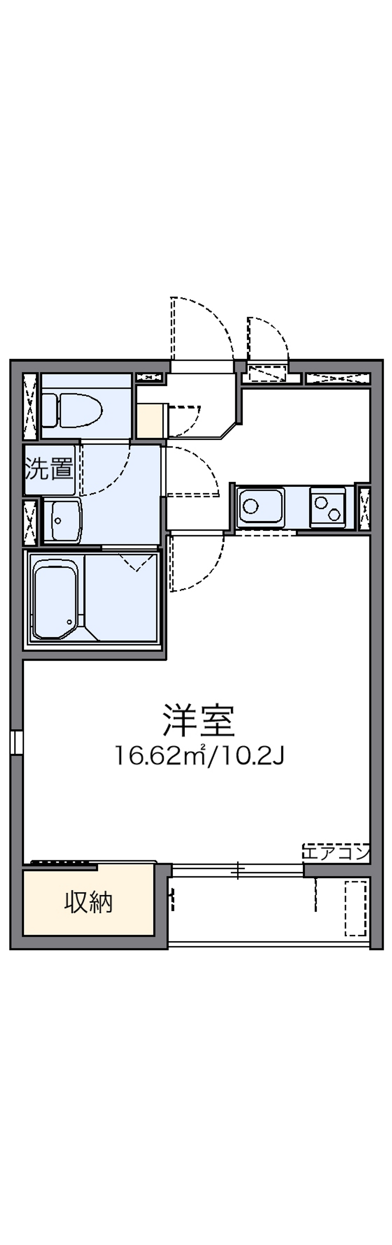 LEONEXT Crest Tenjin Floor plan