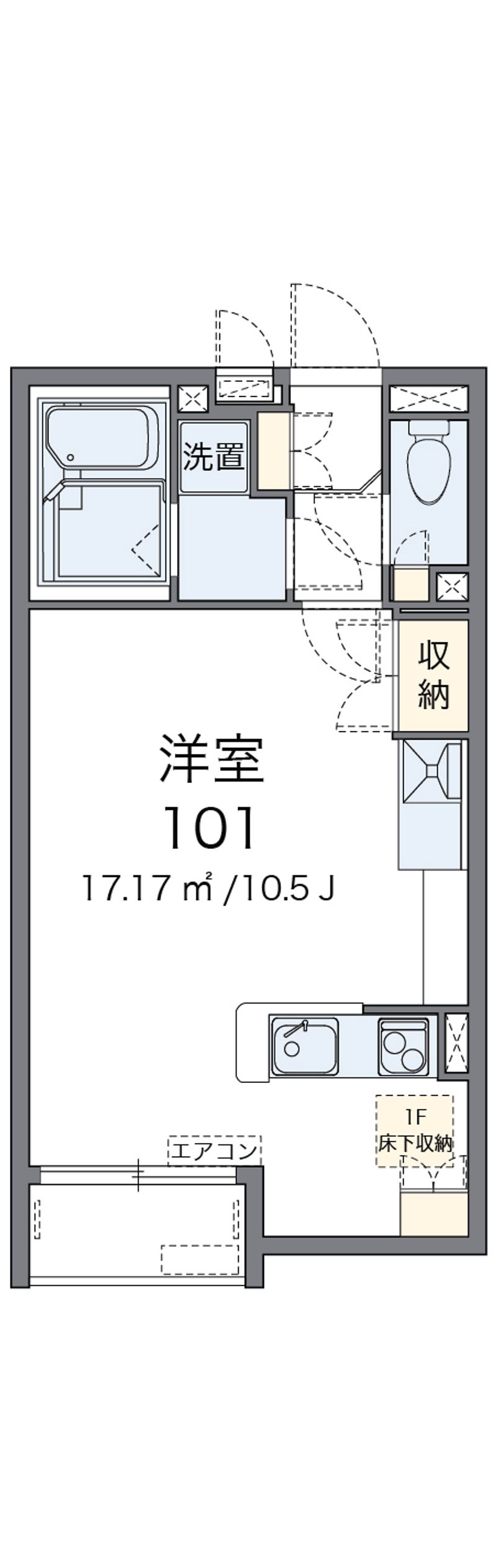 レオネクスト神田 間取図